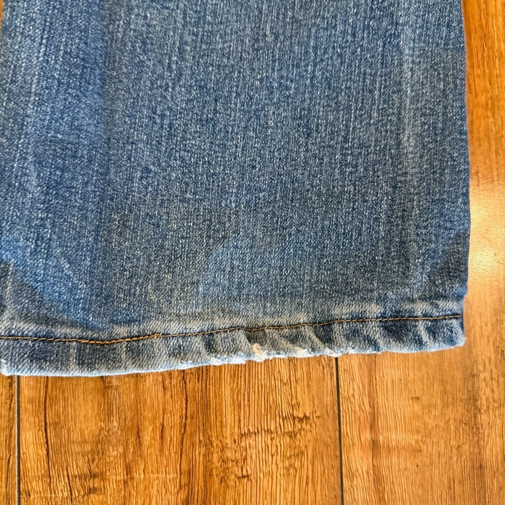 WRANGLER Men’s Blue Cowboy Bootcut Jeans Size 30x36 - Picture 12 of 12